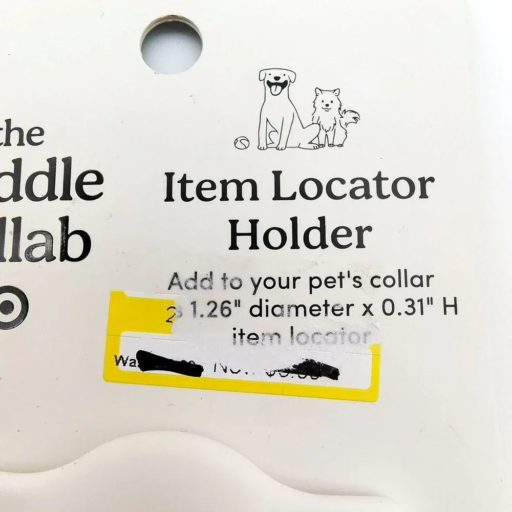 Cuddle Collab Cat Collar Item Locator Holder MEOW Never Worn Feline Accessory